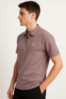 T-Shirt for Men-Premium Half Sleeve Zipper Collar