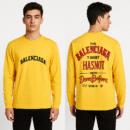 Balenciaga Unisex Long-Sleeve Cotton T-shirt