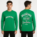 Balenciaga Unisex Long-Sleeve Cotton T-shirt