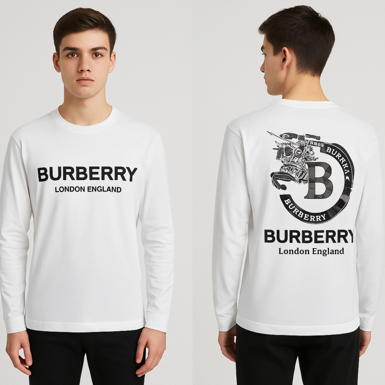Burberry Long-Sleeve T-Shirt – Premium Edition