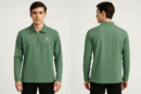 T-Shirt for Men -Burberry Premium Full Sleeve Zipper Collar