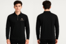 T-Shirt for Men -Burberry Premium Full Sleeve Zipper Collar