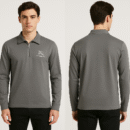 T-Shirt for Men -Burberry Premium Full Sleeve Zipper Collar