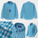 Check Shirt 100% Cottan