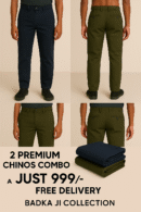 Premium Chinos Combo @ Just ₹999/-