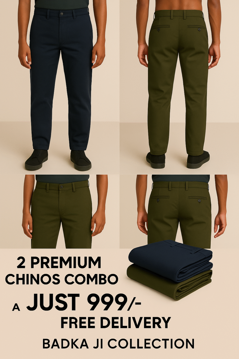 Premium Chinos Combo @ Just ₹999/- - Image 3
