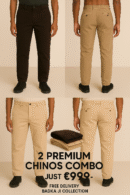 Premium Chinos Combo @ Just ₹999/-