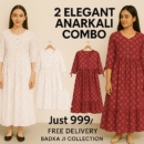 Elegant Anarkali Combo