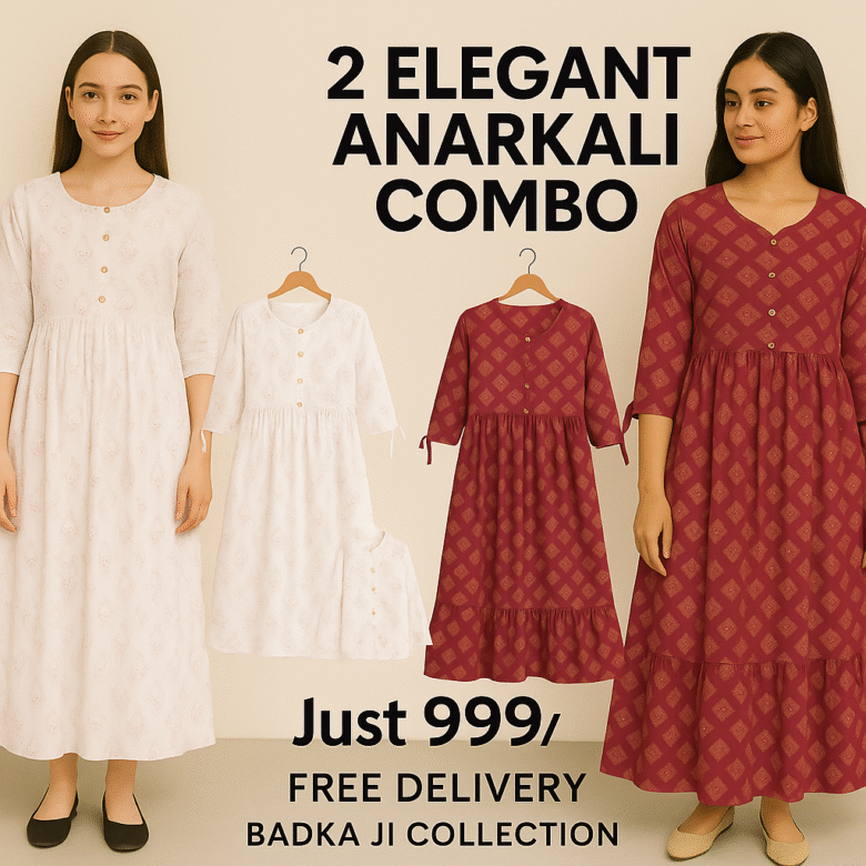 Elegant Anarkali Combo