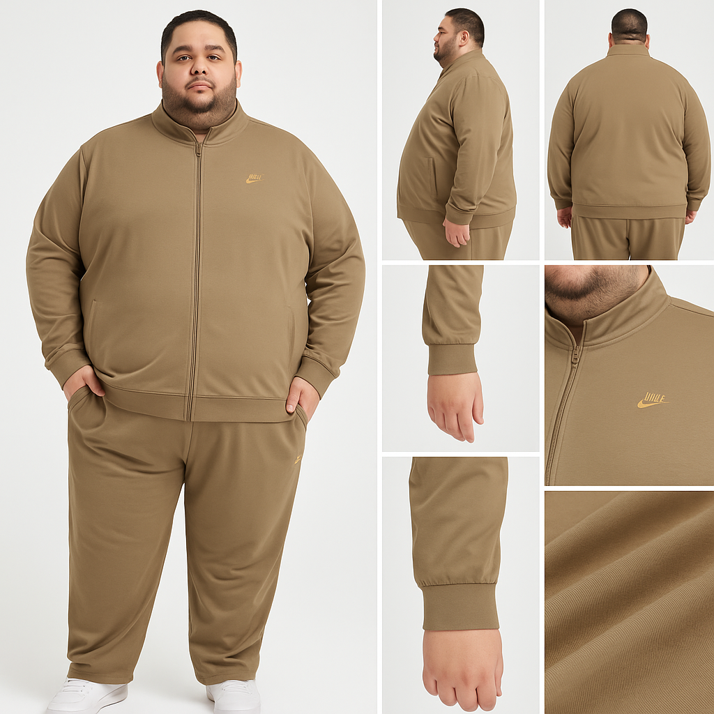 Badka Ji Premium Plus-Size Men’s Tracksuit (Size 3XL to 5XL) - Image 7
