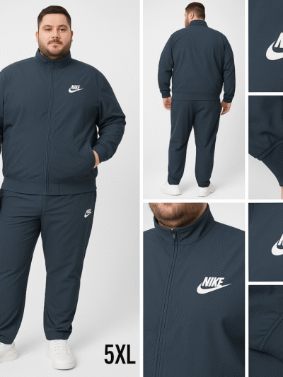Badka Ji Premium Plus-Size Men’s Tracksuit (Size 3XL to 5XL)