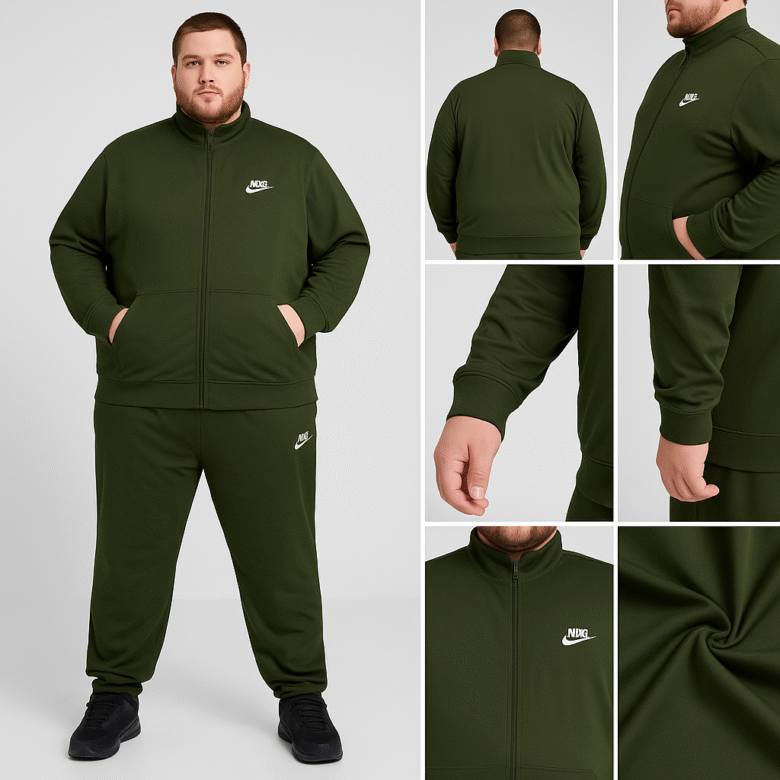 Badka Ji Premium Plus-Size Men’s Tracksuit (Size 3XL to 5XL) - Image 5