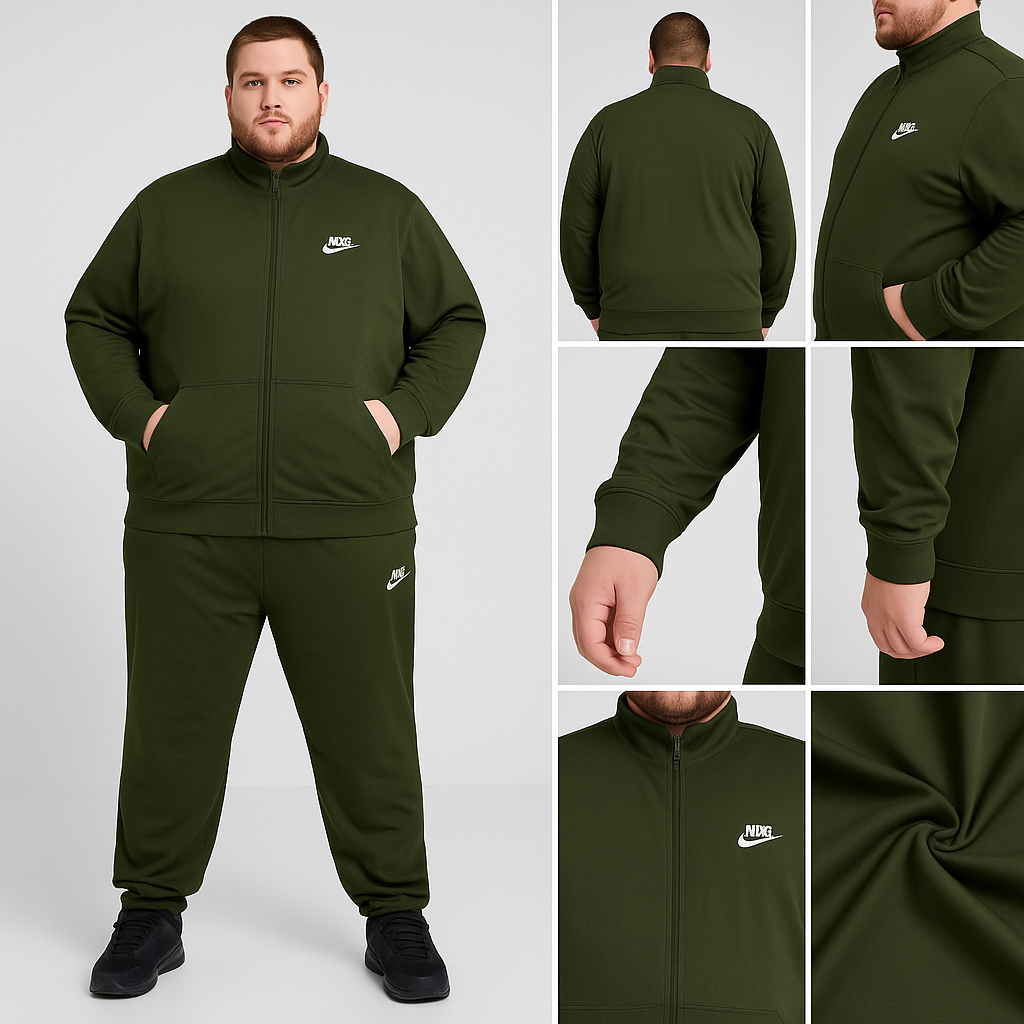 Badka Ji Premium Plus-Size Men’s Tracksuit (Size 3XL to 5XL) - Image 5