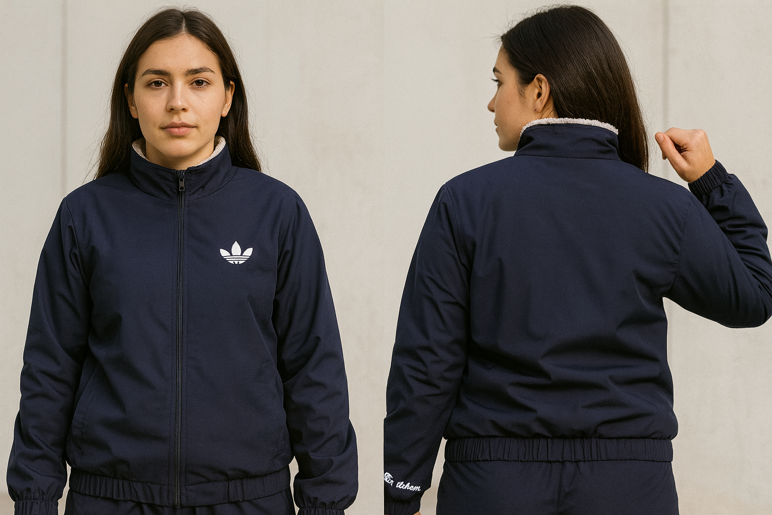 Fur Track Suit –Girls Stylish & Super Warm for Winter - Image 4