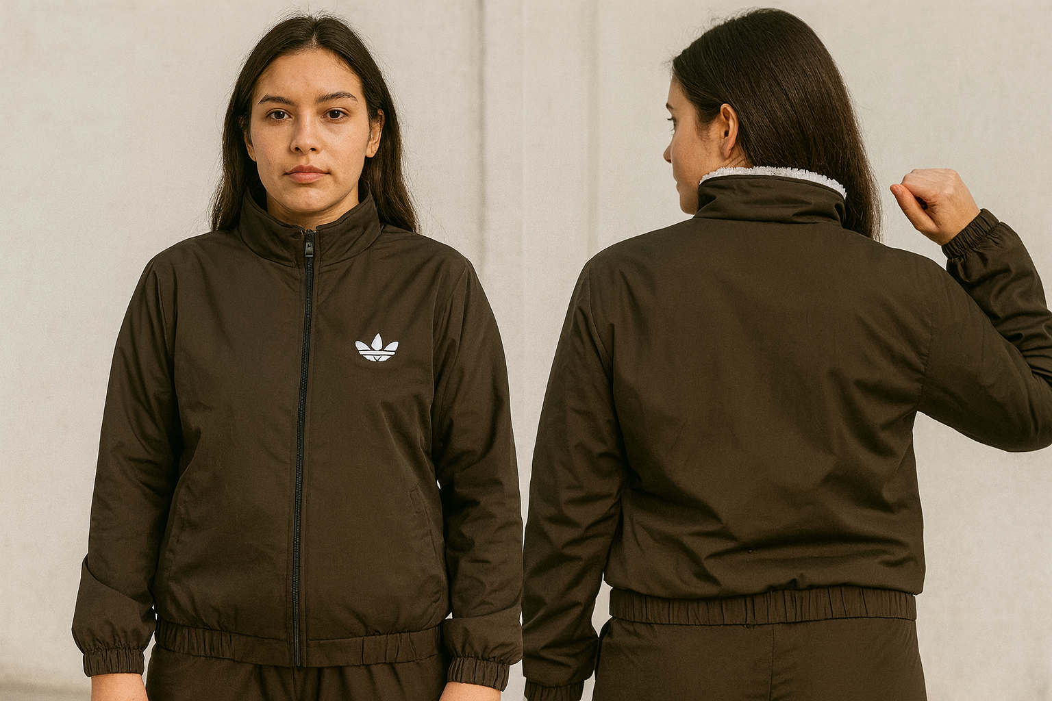 Fur Track Suit –Girls Stylish & Super Warm for Winter - Image 3